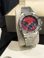 Audemars Piguet Quartz Movement Lady 37mm Royal Oak Series Japan Red Watch